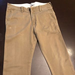 Boys 15/16 Abercrombie Kids khaki chinos gently used.